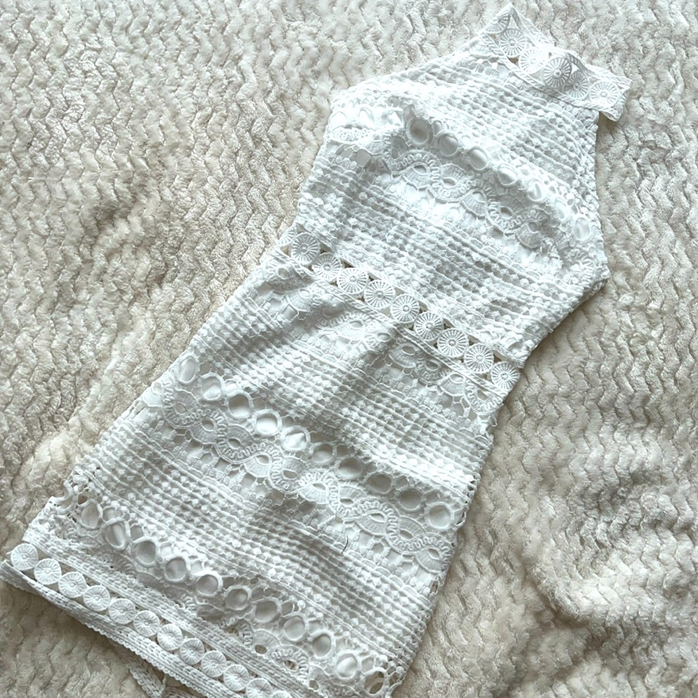 Dress white lace spring dress